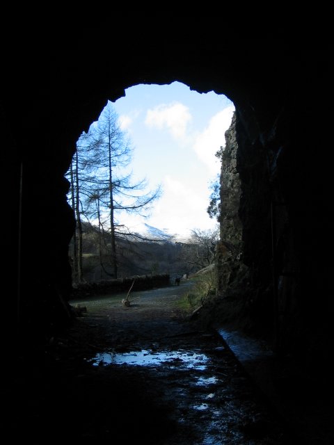 Looking out of the North End of the Tunnel
